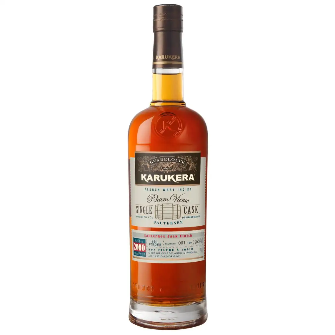 Karukera Single Cask - Sauternes Cask Finish 2000