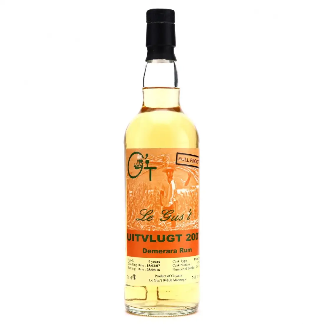 Le Gus‘t Uitvlugt Demerara Rum 2007