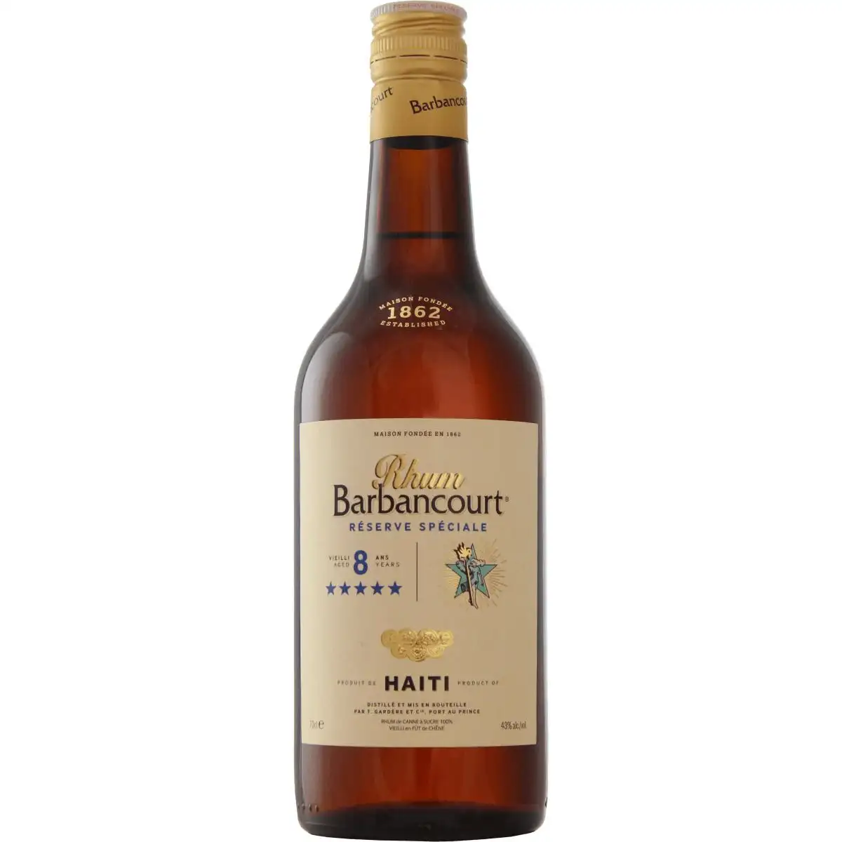 Barbancourt 5 Stars 8 Years Réserve Spéciale