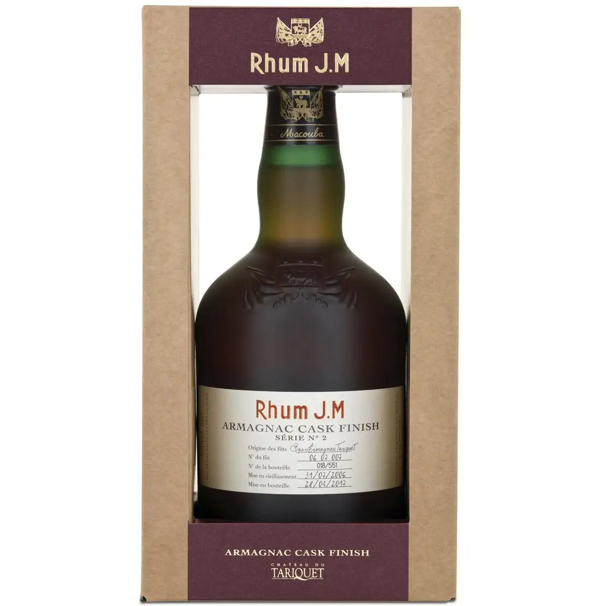 Rhum J.M Série N°2 Armagnac Cask Finish 2006