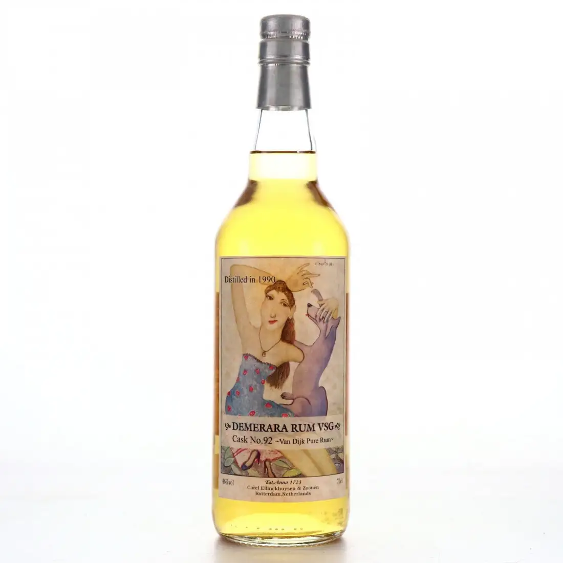Carel Ellinckhuysen and Zoonen Versailles Van Dijk Pure Rum VSG 1990