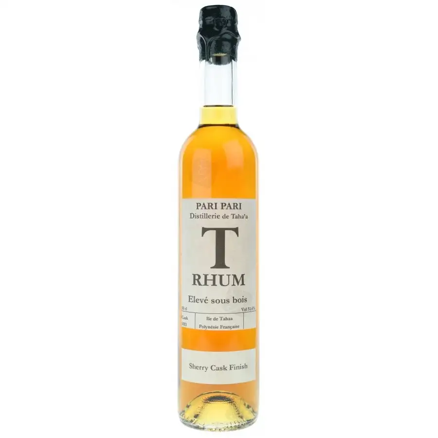 Pari Pari - Distillerie de Taha‘a T Rhum Elevé sous bois (Sherry Cask Finish)