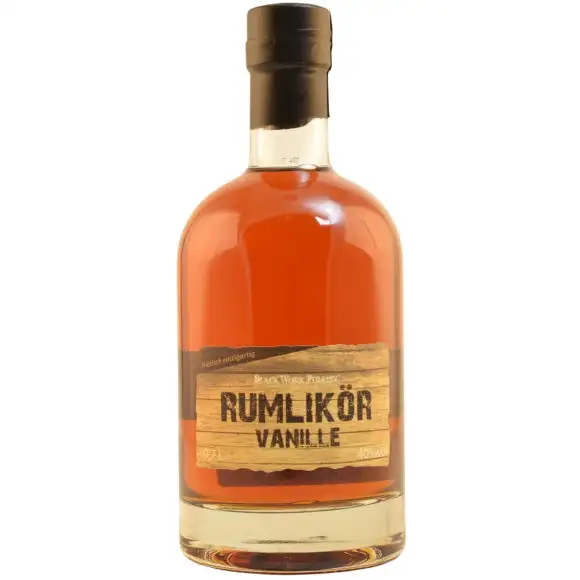 Black Work Pirates Rumlikör Vanille