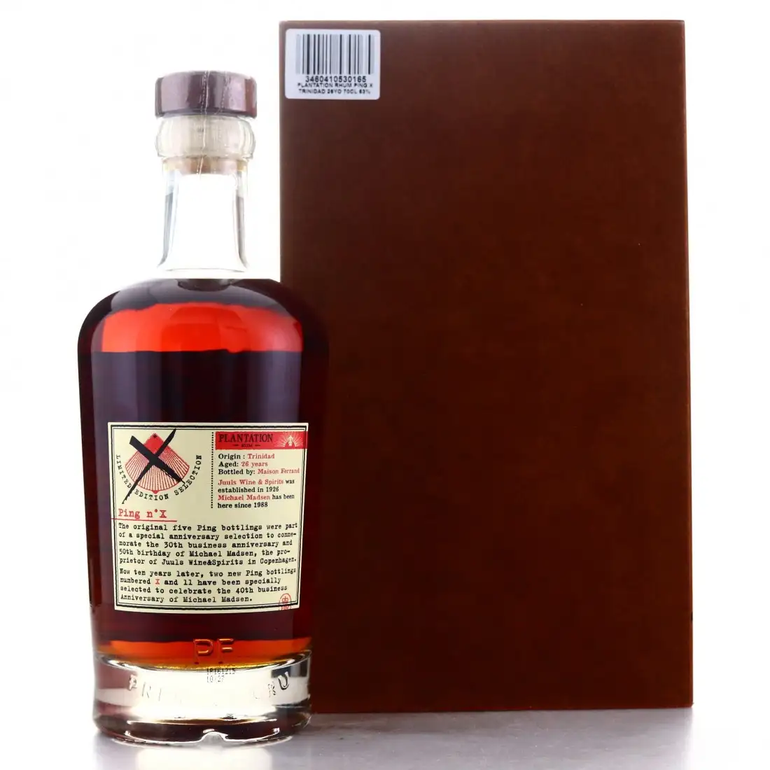 Caroni Plantation Ping X Trinidad 26 Years Old 70cl bottle — view 2