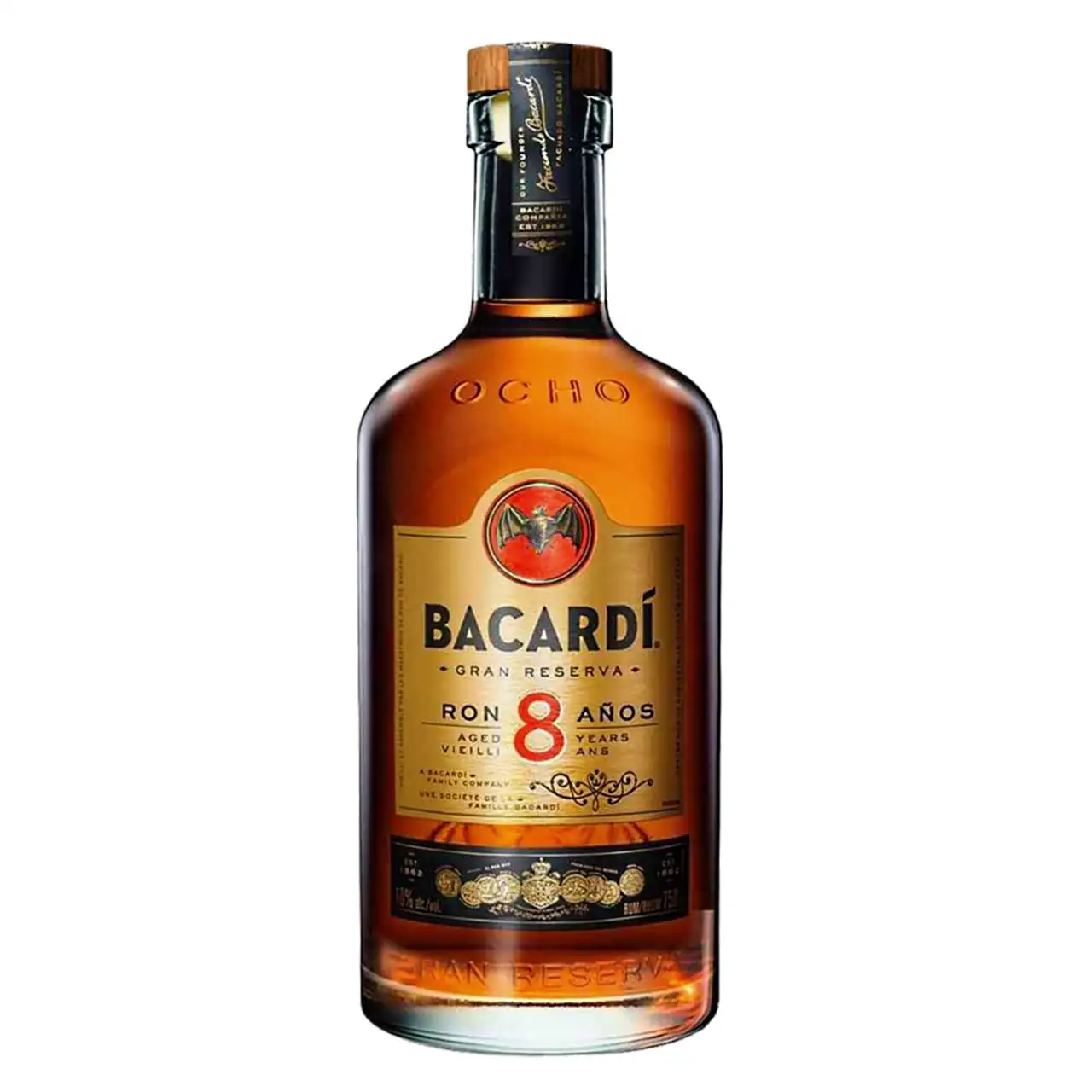 Bacardi Reserva Ocho Rare Gold Rum 2011