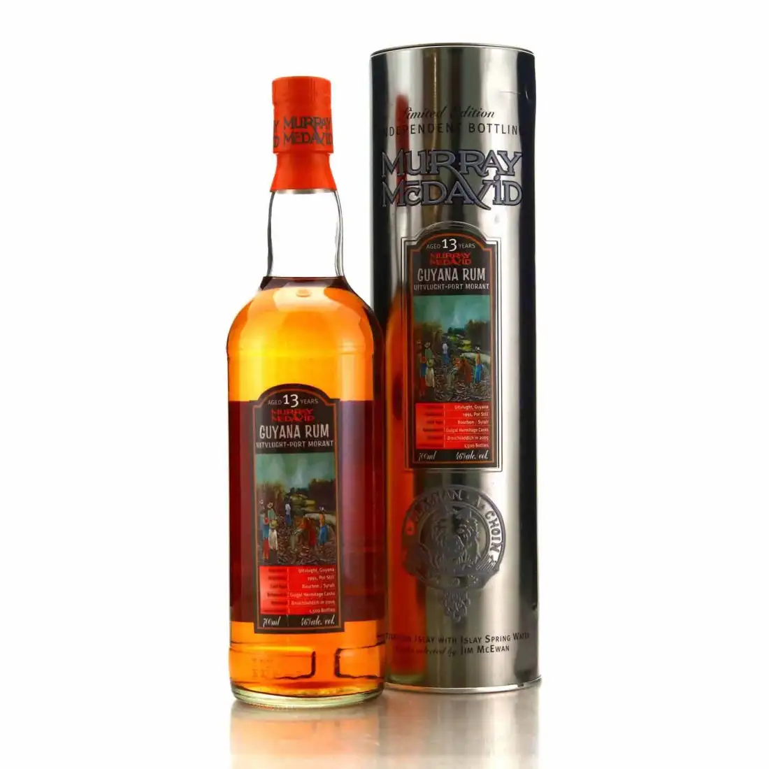 Murray McDavid Uitvlugt (Port Mourant) Guyana Rum 1991