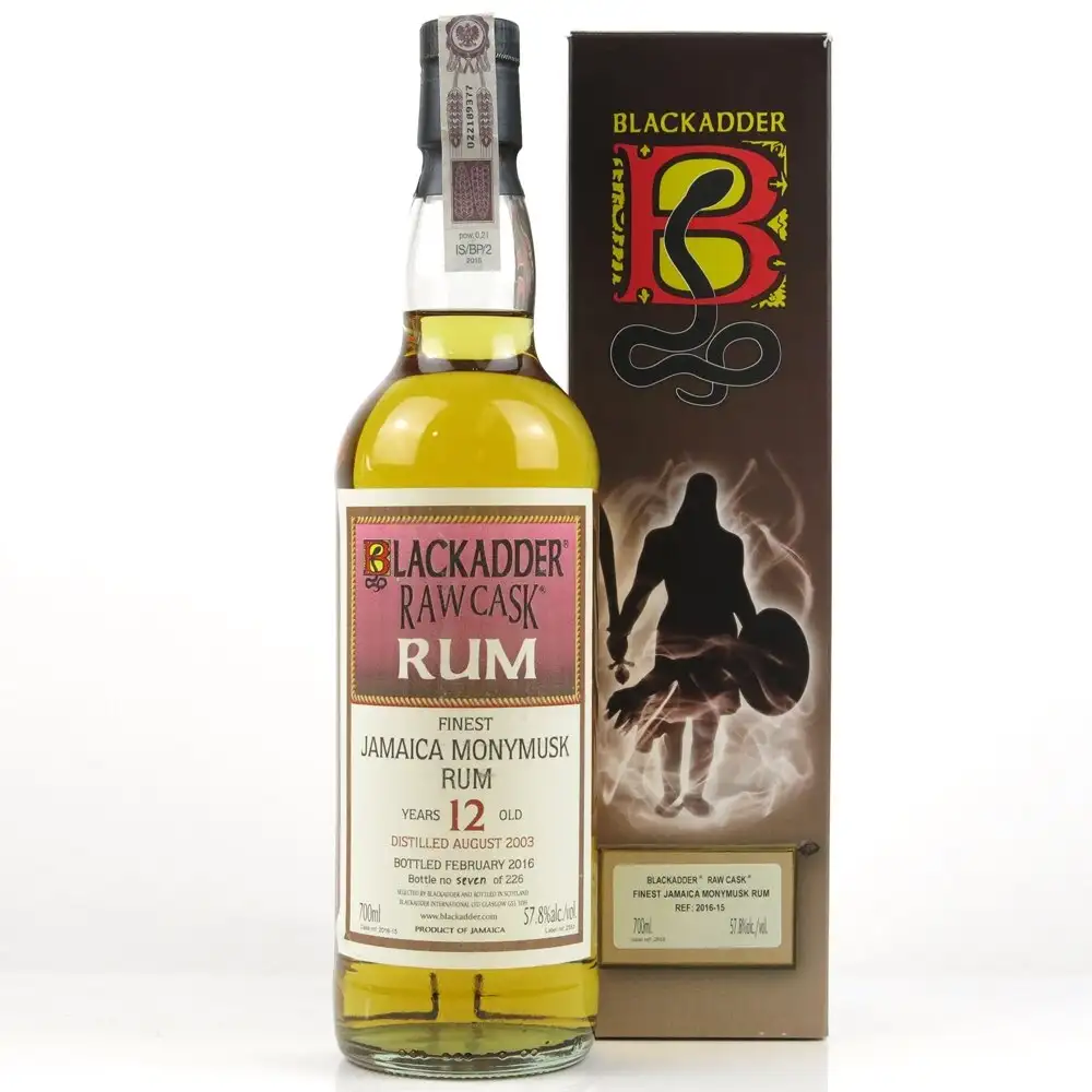 Blackadder Clarendon Finest Jamaica Monymusk Rum 2003