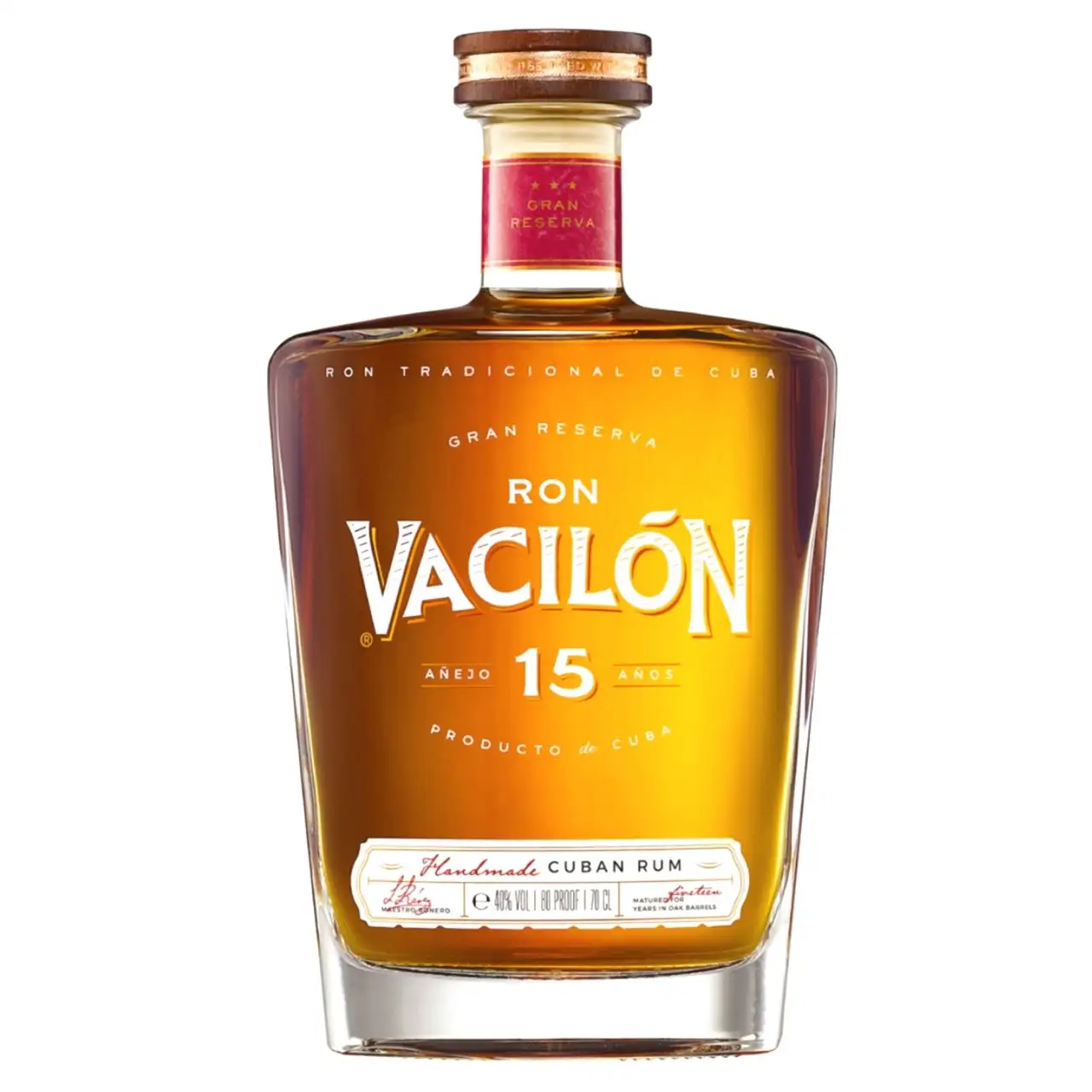 Borco Market Import Destilería Heriberto Duquesne Vacilon Añejo 15 Años