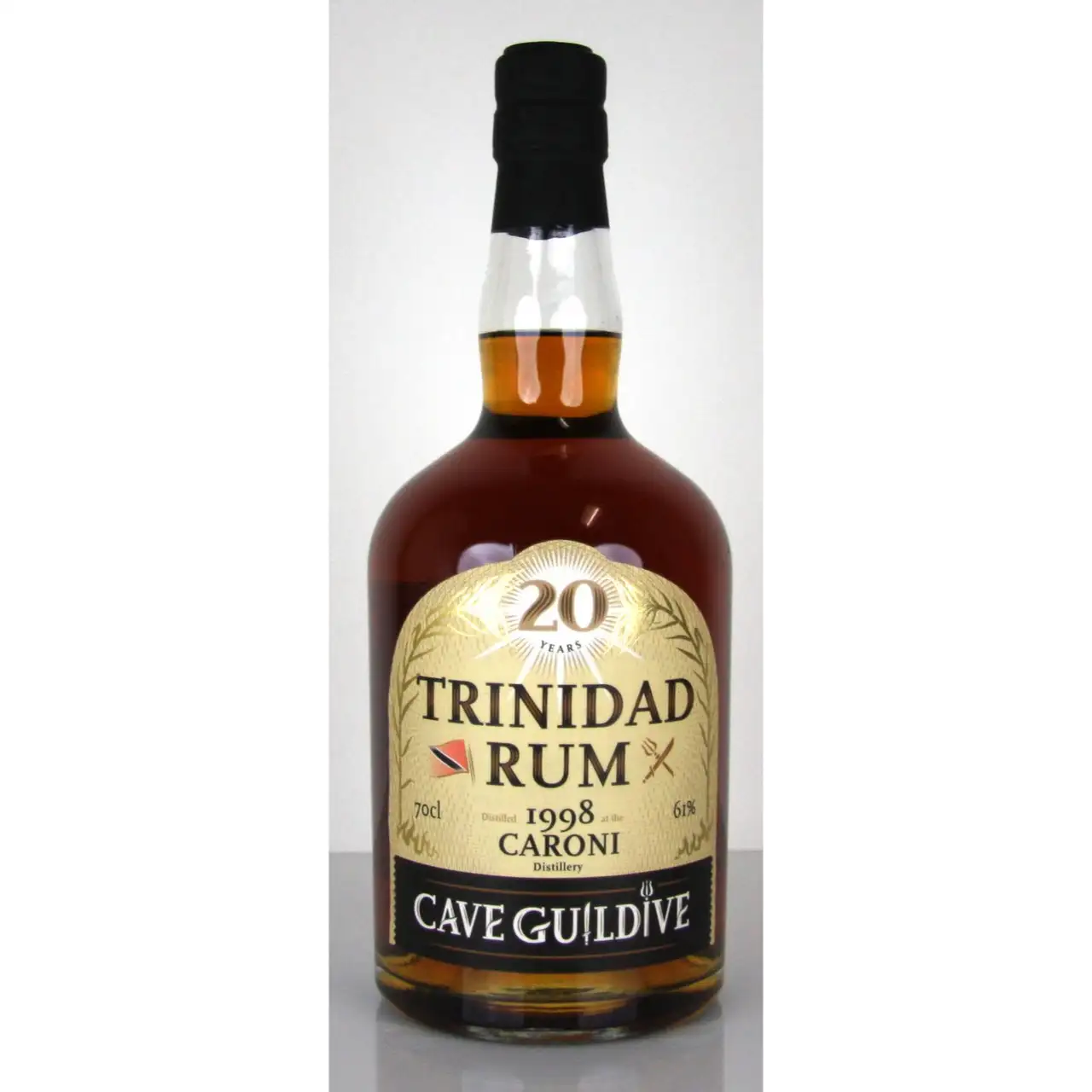 Cave Guildive Caroni Trinidad Rum HTR 1998