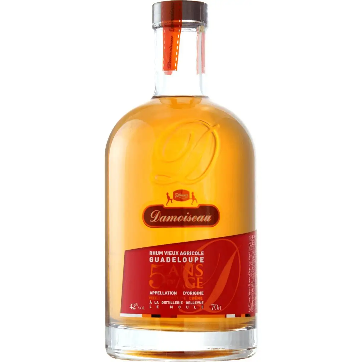 Damoiseau Rhum Vieux Agricole Guadeloupe 5 Ans d‘Age