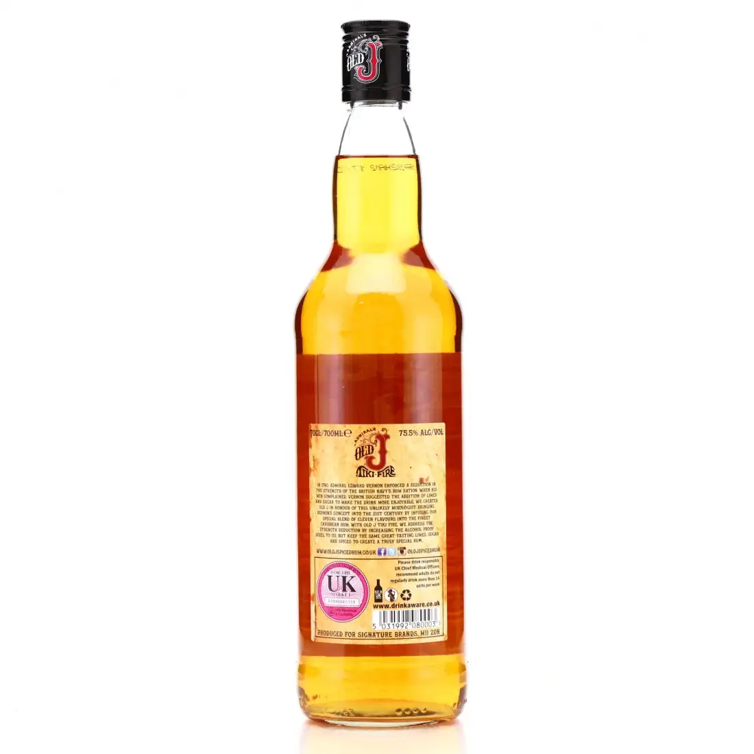 Admiral Vernon‘s Old J Tiki Fire