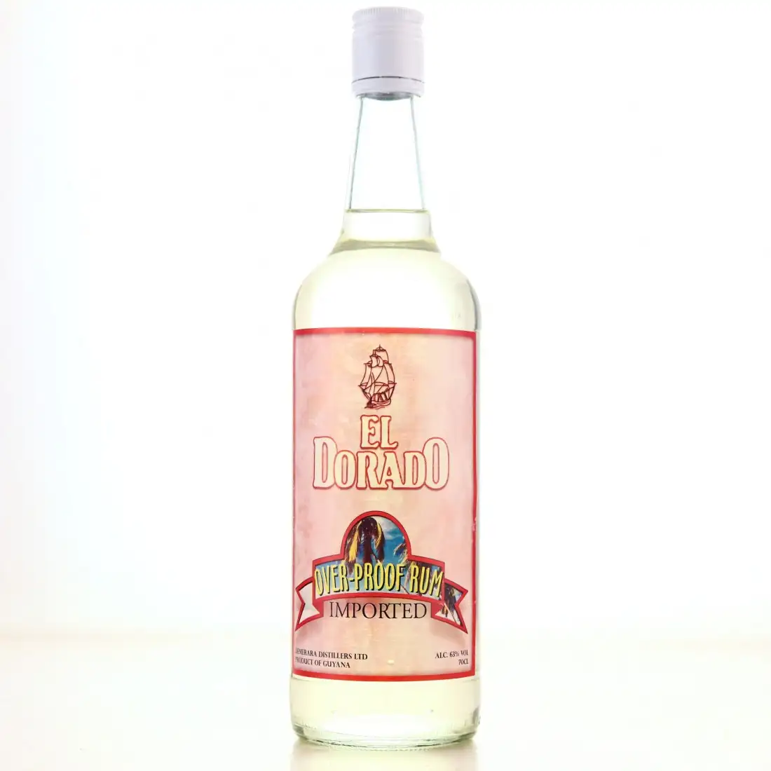 DDL El Dorado Over-Proof Rum