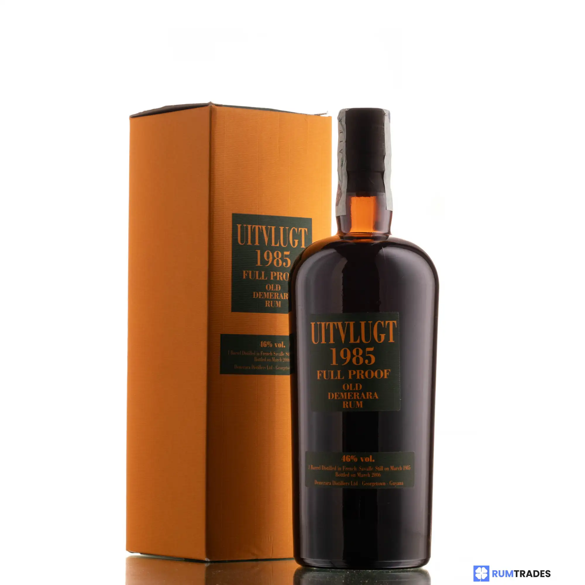 Velier Uitvlugt Old Demerara Rum ICBU 1985