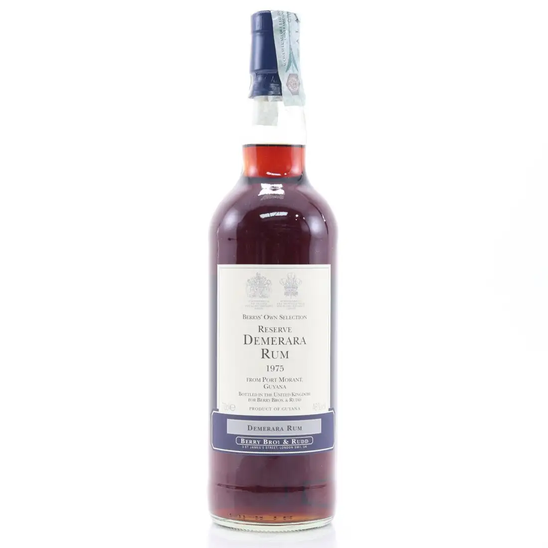 Berry Bros & Rudd Port Mourant Reserve Demerara Rum 1975