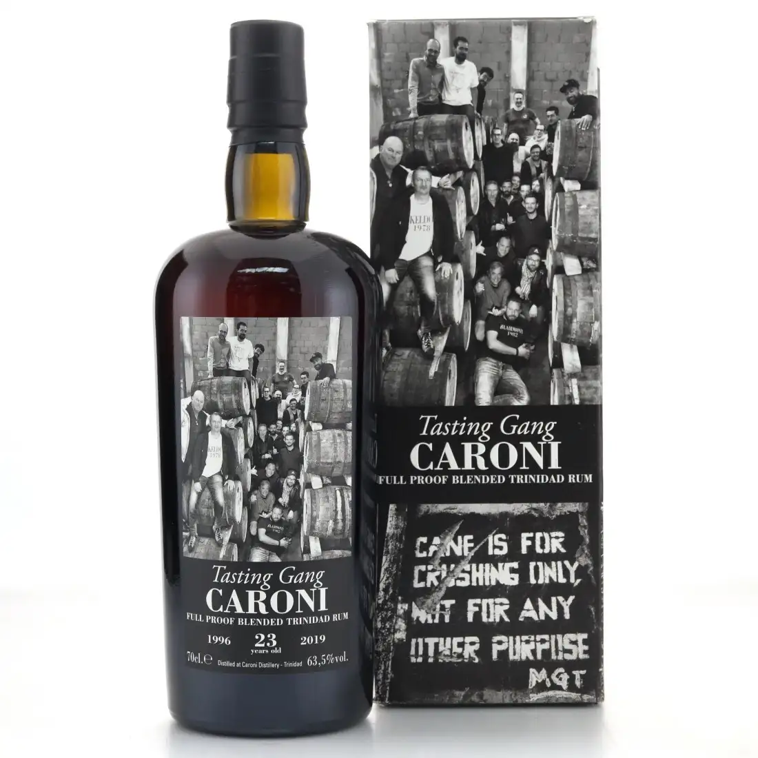 Velier Caroni 38th Release Tasting Gang Blended Trinidad Rum 1996