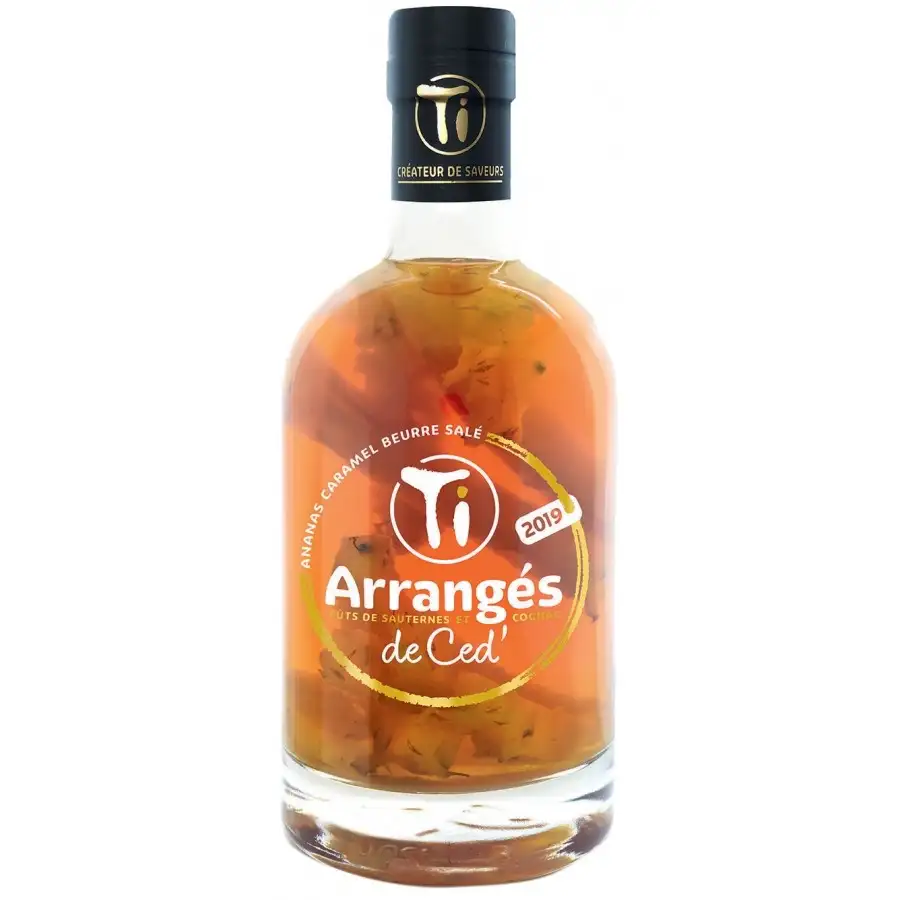 Ti Arrangés de Ced‘ R.C.N.A Ananas Caramel Beurre Salé (Sauternes & Cognac) Les Rhums de Ced