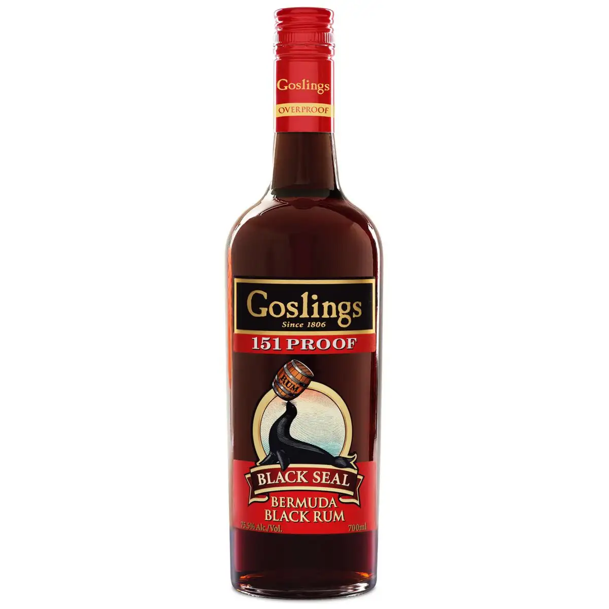 Goslings 151 Proof Black Rum