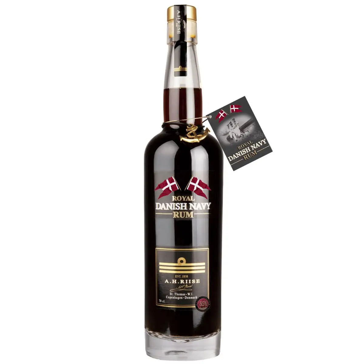 A.H. Riise Royal Danish Navy Strength Rum