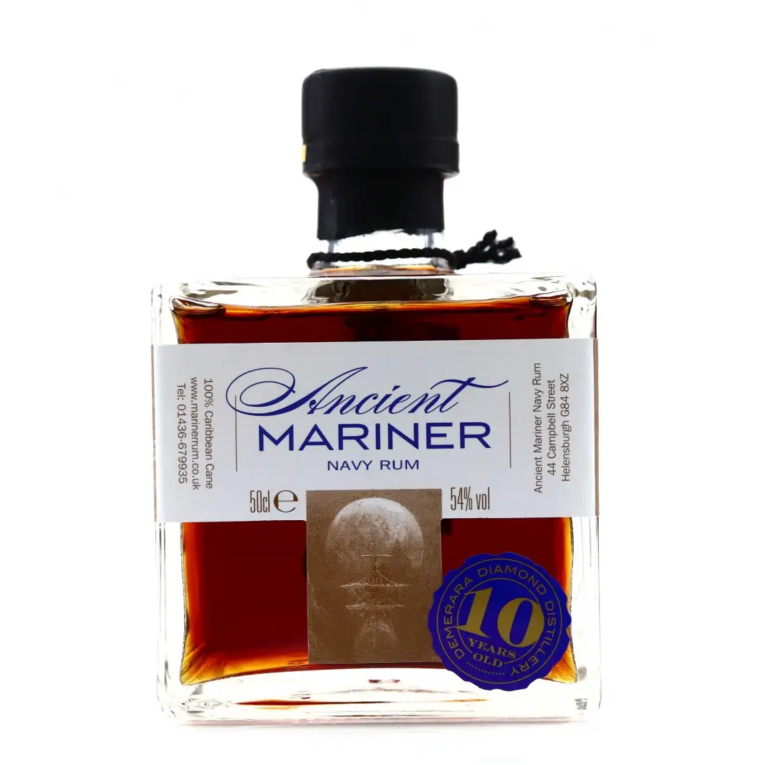 Hebridean Liqueur Company Diamond Ancient Mariner Navy Rum 2008