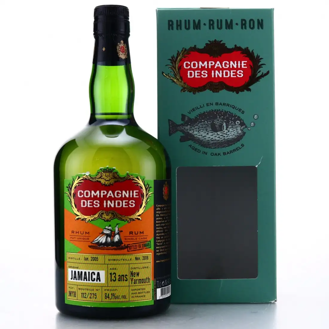 CDI New Yarmouth Jamaica (Bottled for Denmark) 2005