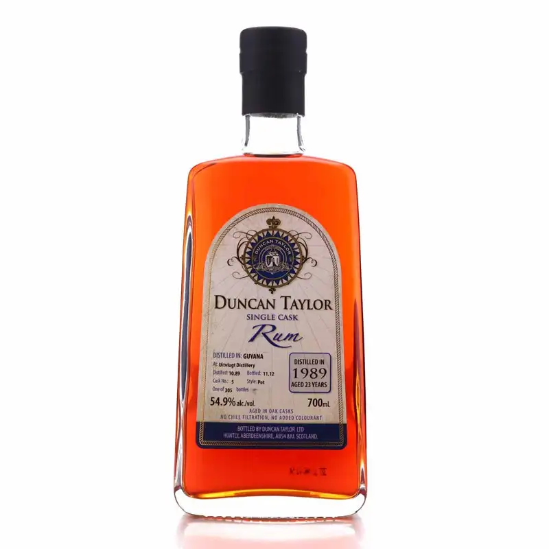Duncan Taylor Uitvlugt (Port Mourant) Single Cask Rum 1989