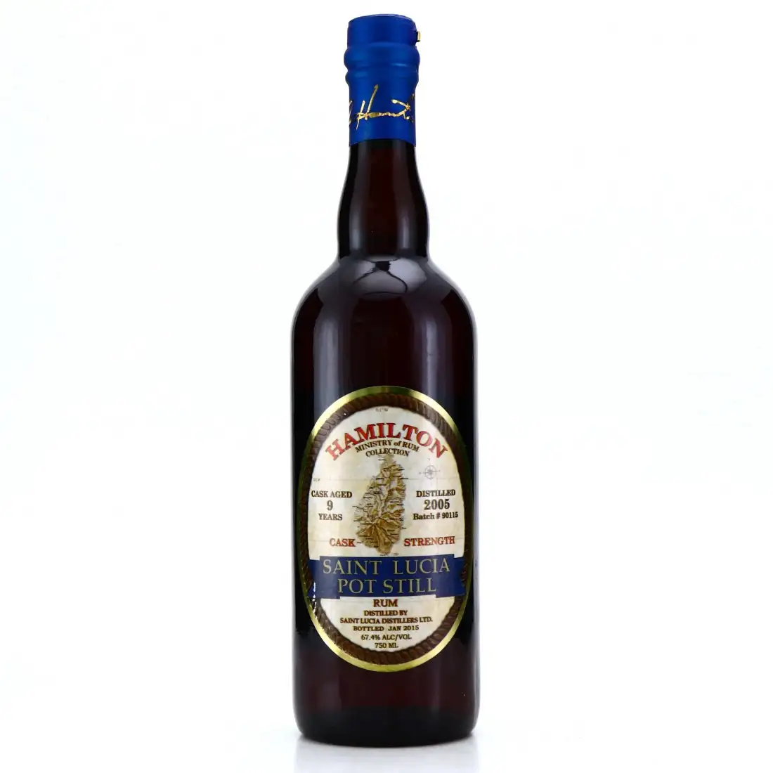 Hamilton Saint Lucia Pot Still 2005