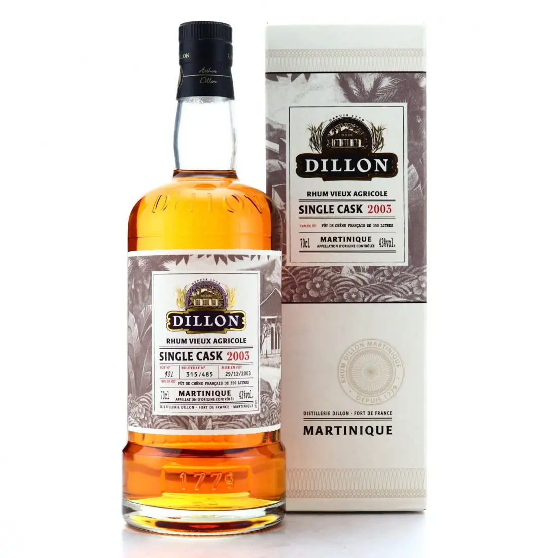 Depaz Dillon Single Cask 2003