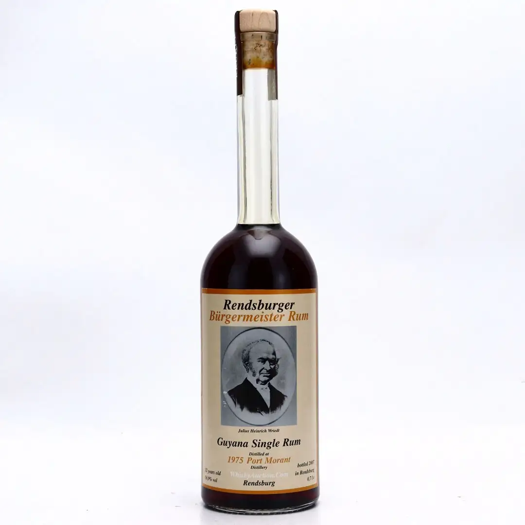 Whisky Krüger Port Mourant Rendsburger Bürgermeister Rum 1975