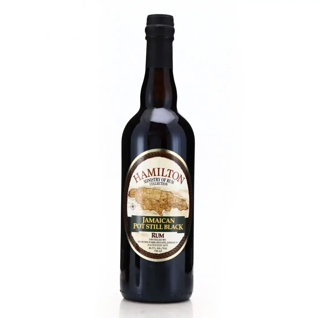Five & 20 Spirits Worthy Park Hamilton Jamaican Pot Still Black Rum
