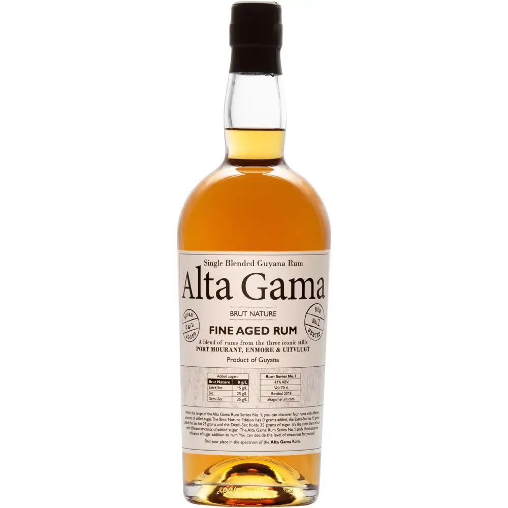 CRT Spirits Port Mourant & Enmore & Uitvlugt Alta Gama Brut Nature Series No. 1