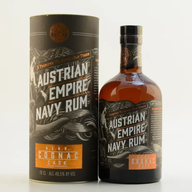 Albert Michler Distillery Austrian Empire Navy Rum Cognac Cask