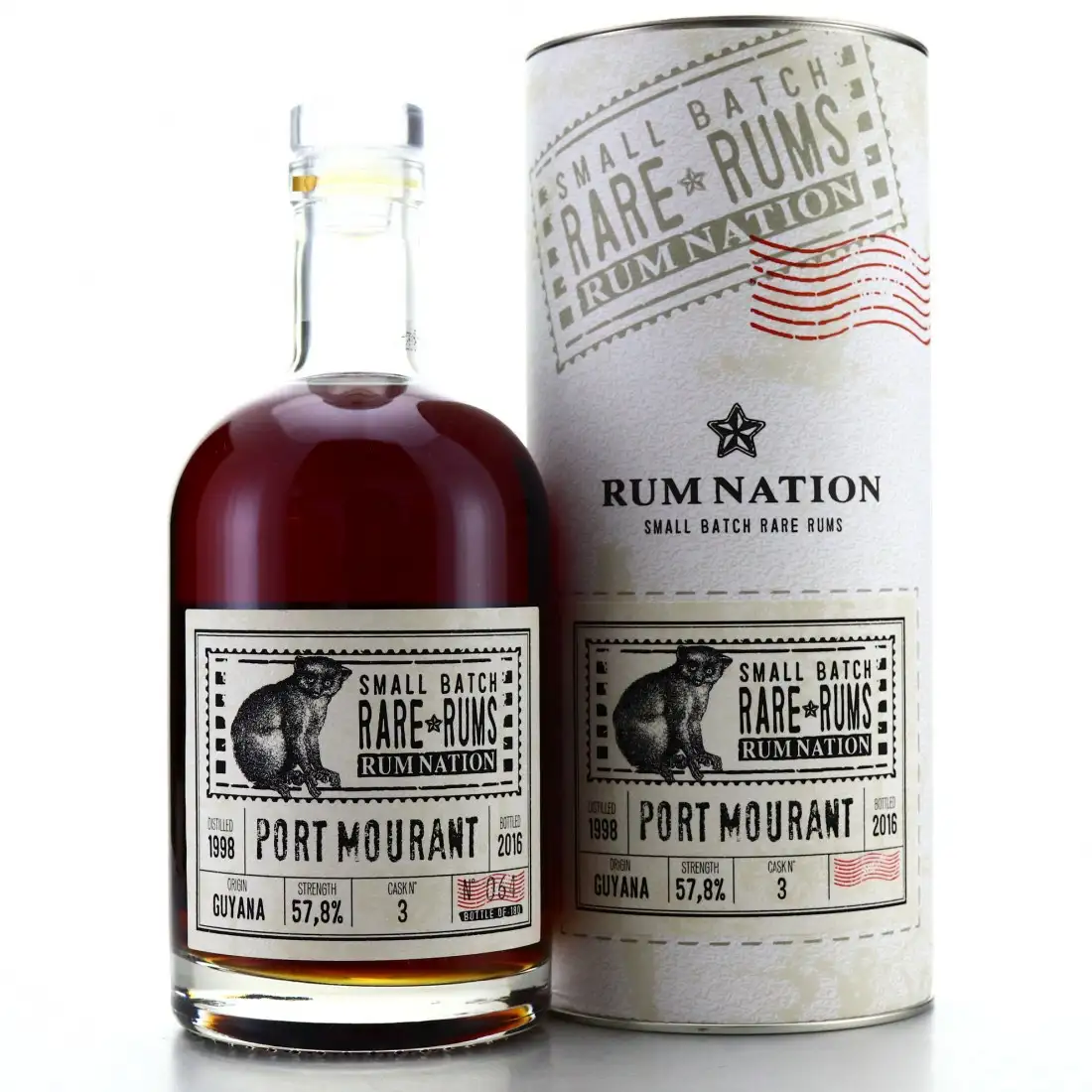 Rum Nation Port Mourant Small Batch Rare Rums 1998