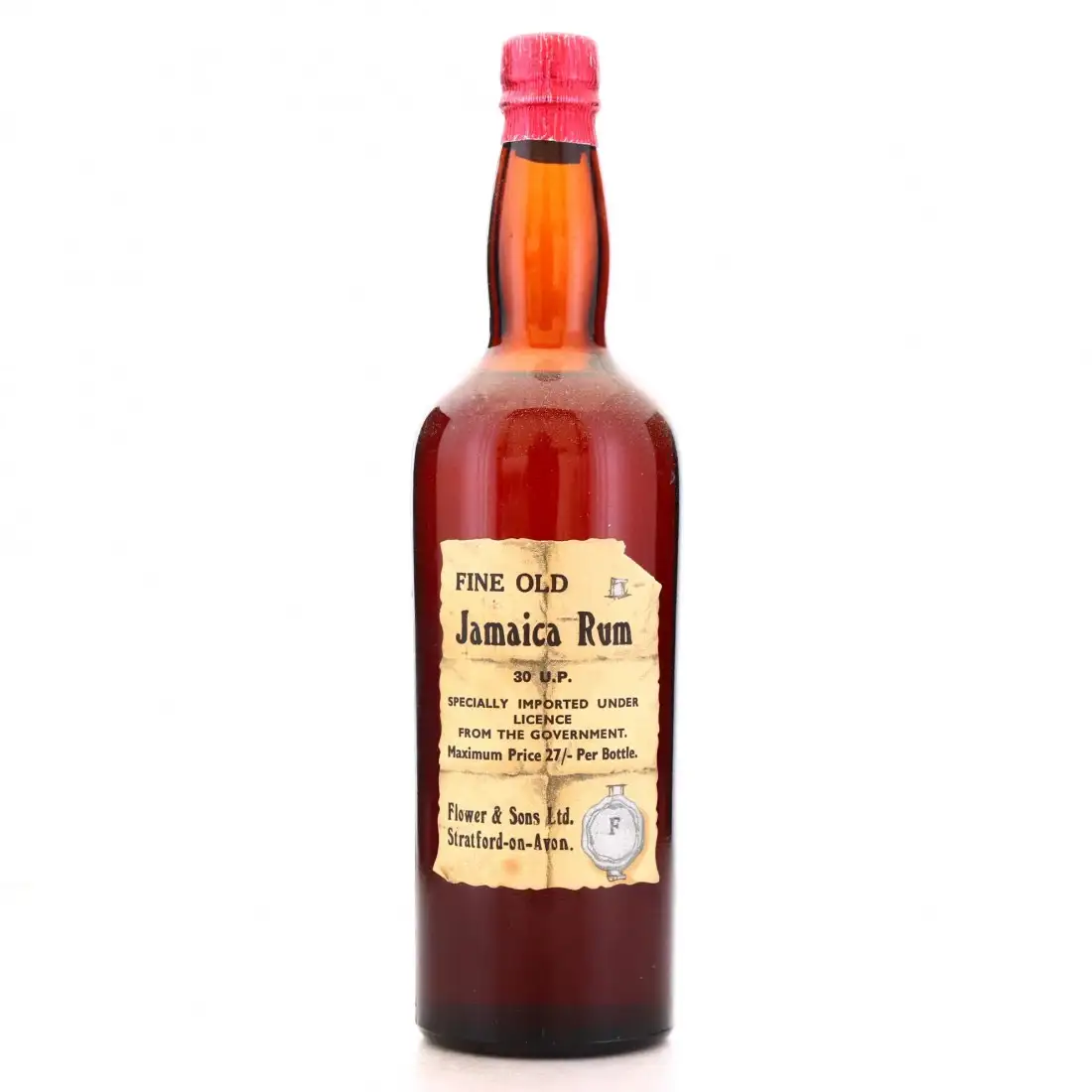 Flower & Sons Ltd. Fine Old Jamaica Rum