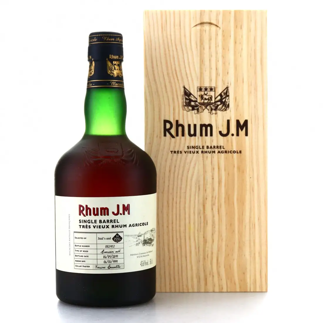 Juuls Vin & Spritis Rhum J.M Single Barrel (Ping 14) 1999