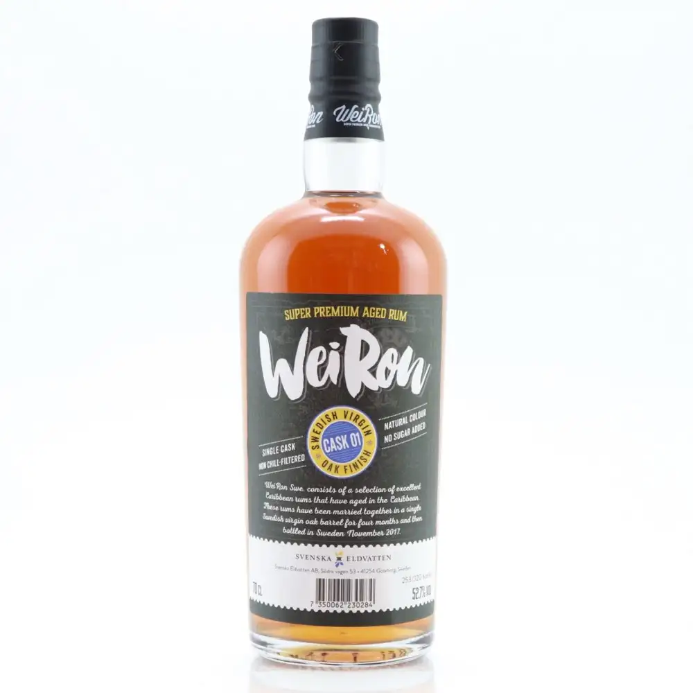 Svenska Eldvatten WeiRon Caribbean Rum Cask 01