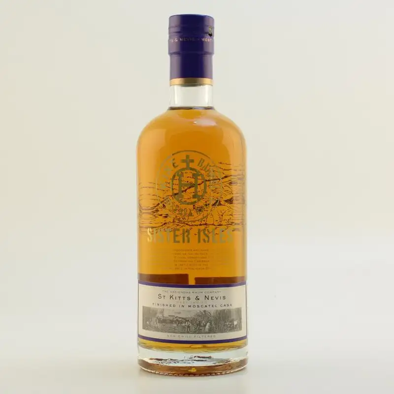The Haciendas Rhum Company Sister Isles Moscatel Cask finish