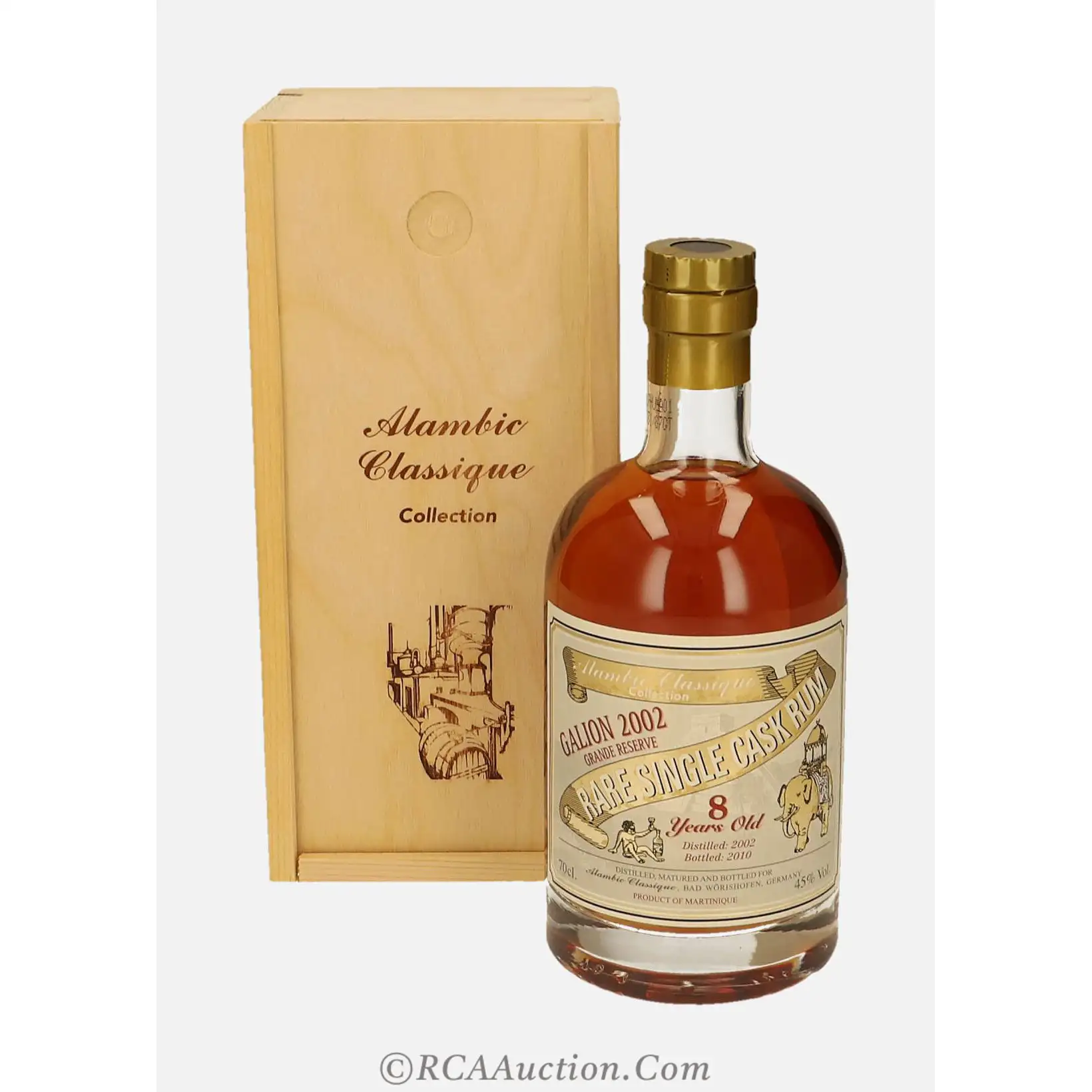 Alambic Le Galion Rare Single Cask Rum 2002