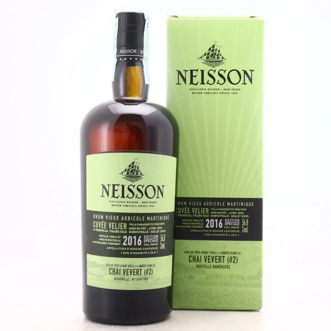 Velier Neisson Cuvée Chai 2 Vevert 2016