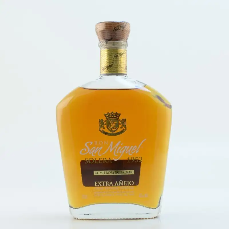 Licores San Miguel SA Ron San Miguel Solera 1952 Añejo