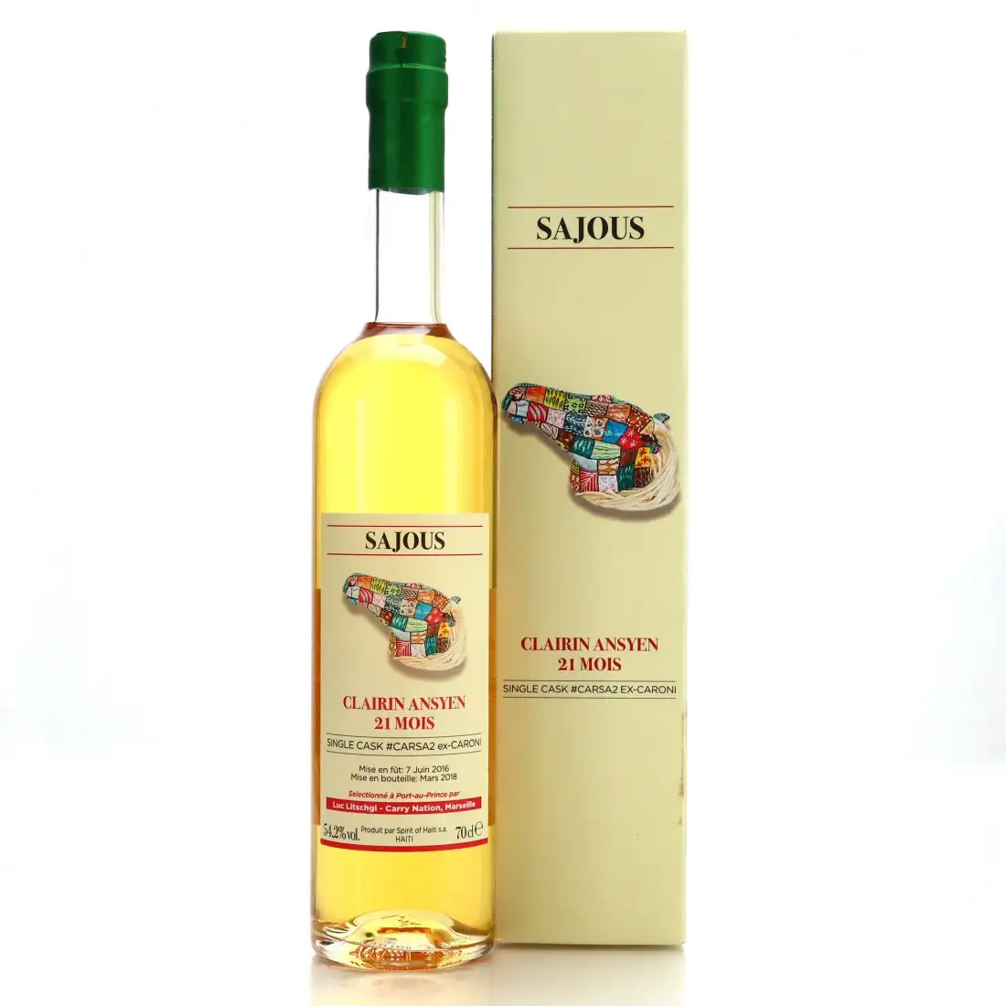 Velier Chelo Clairin Ansyen Sajous (Caroni Cask) 2016
