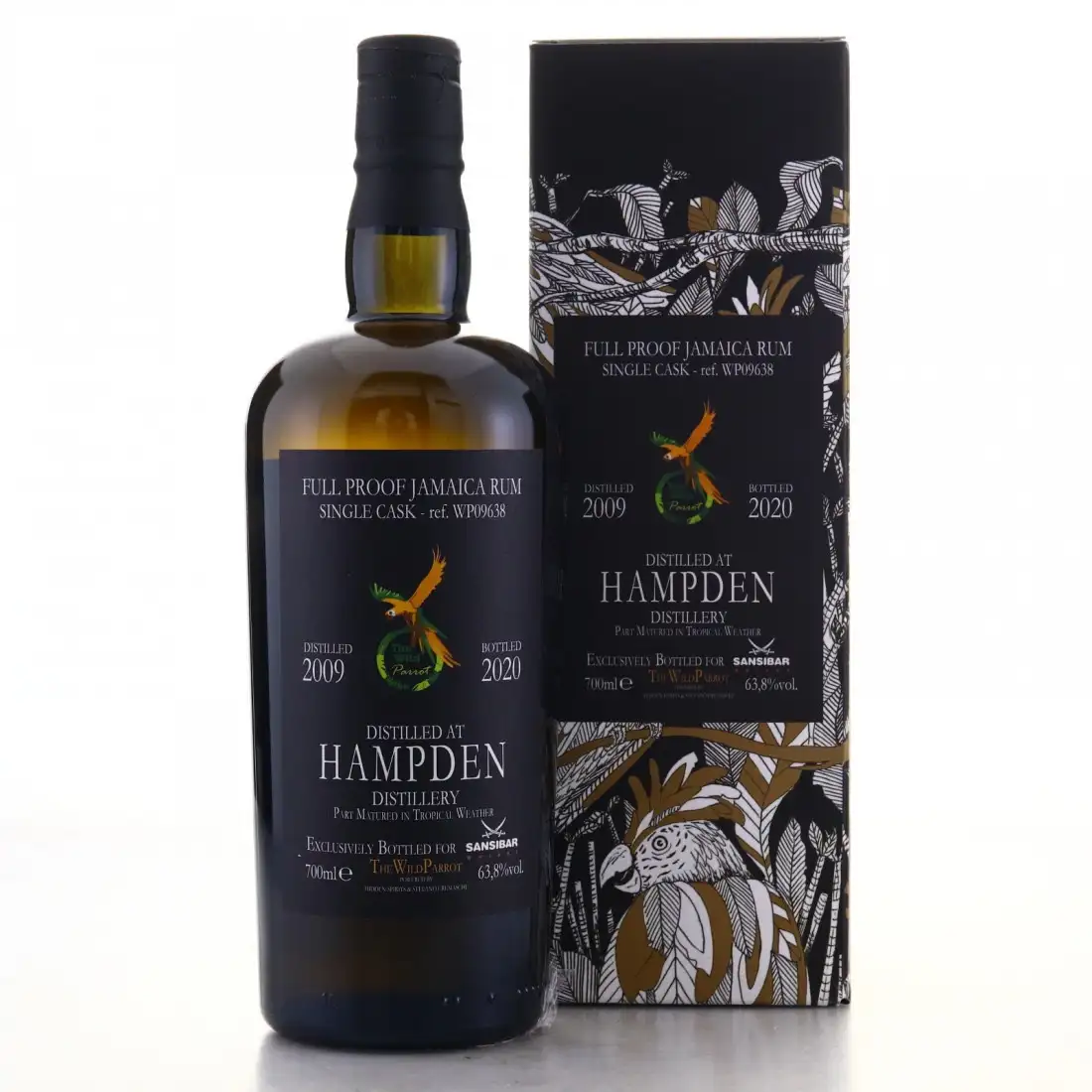The Wild Parrot Hampden Exclusively Bottled for Sansibar DOK 2009