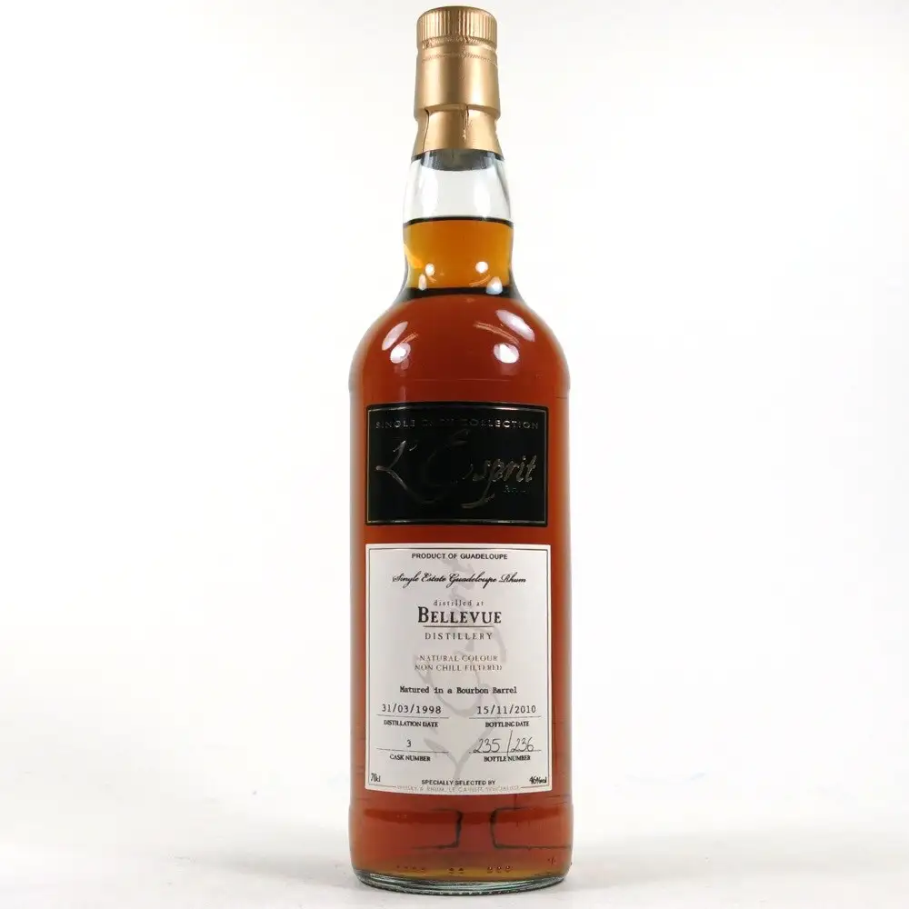 Whisky & Rhum Bellevue L‘Esprit 1998