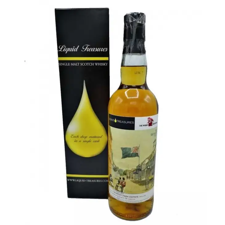 Liquid Treasures Worthy Park Rum session n 4 joint bottling with The Whisky Mercenary 2005