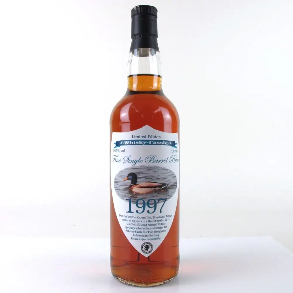 Whisky-Fässle Caroni Fine Single Barrel Rum HTR 1997