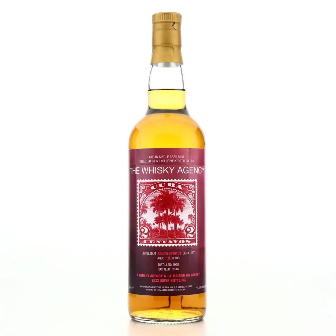 The Whisky Agency Sancti Spiritus 1998