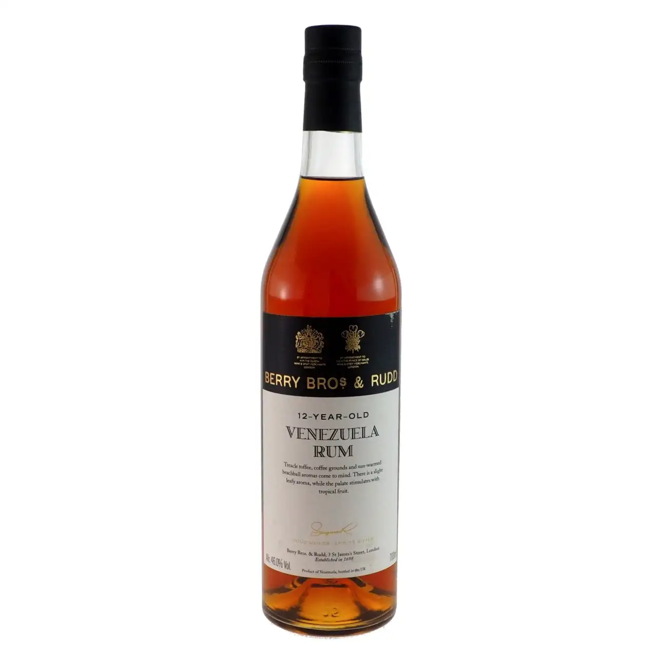 Berry Bros & Rudd Venezuela Rum for Haromex Dev.