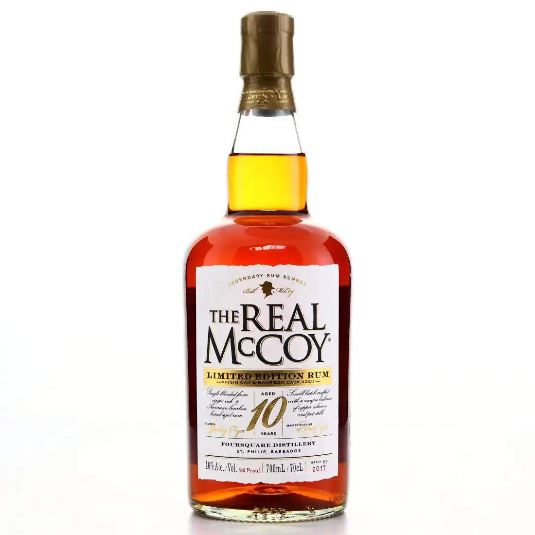 Foursquare The Real McCoy Limited Edition Rum (Virgin Oak) 2017