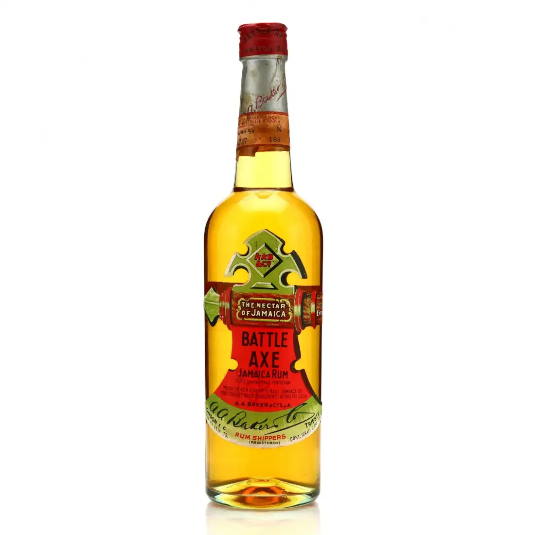 A.A. Baker & Co. S.p.A. Battle Axe Baker Rum
