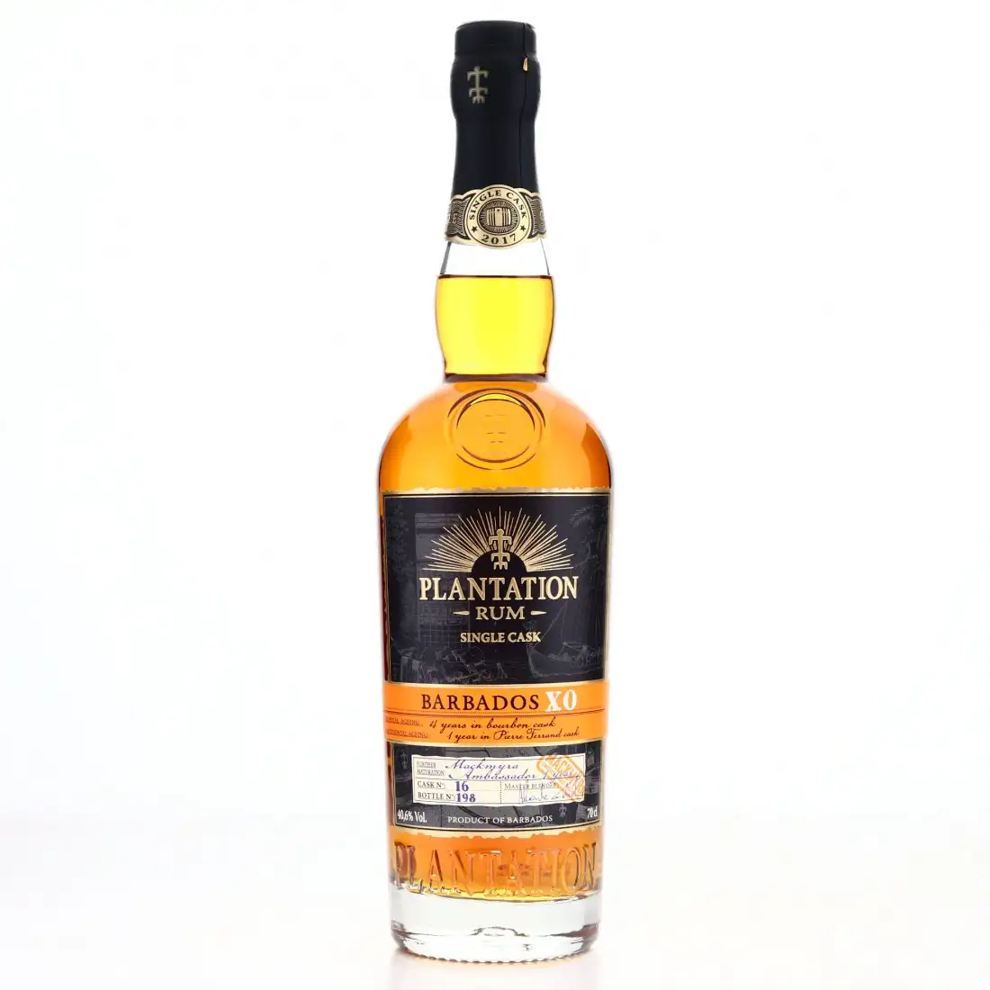 Plantation Barbados XO Single Cask Mackmyra Ambassadör Rök 2017