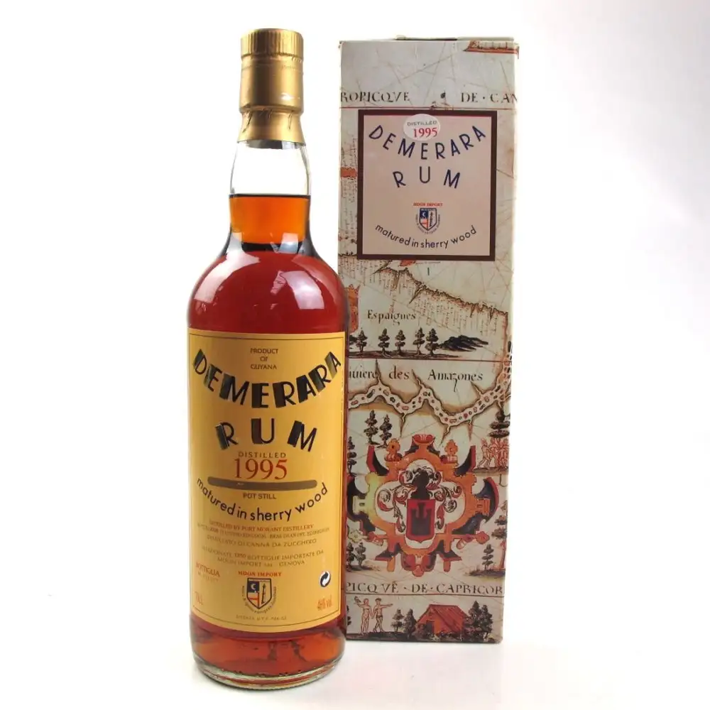 Moon Import Port Mourant Demerara Rum 1995